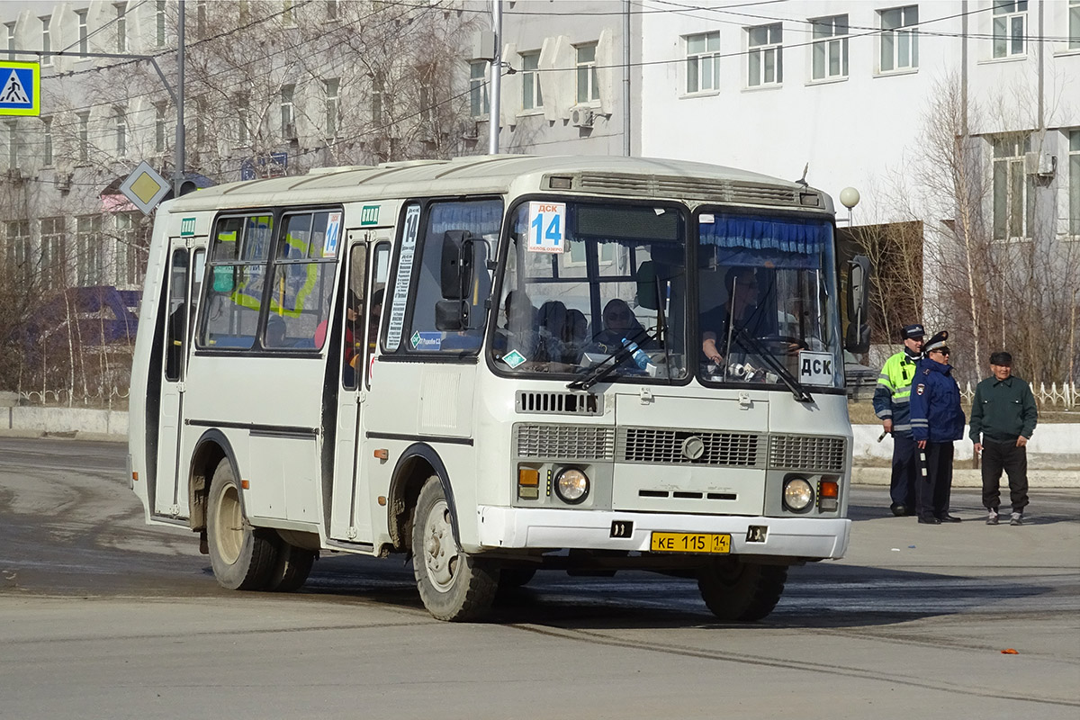 Саха (Якутия), ПАЗ-32054 № КЕ 115 14