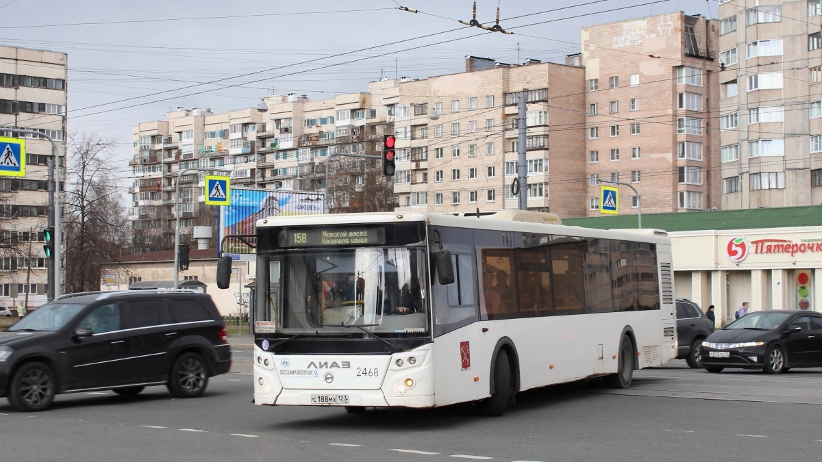 Санкт-Петербург, ЛиАЗ-5292.30 № 2468