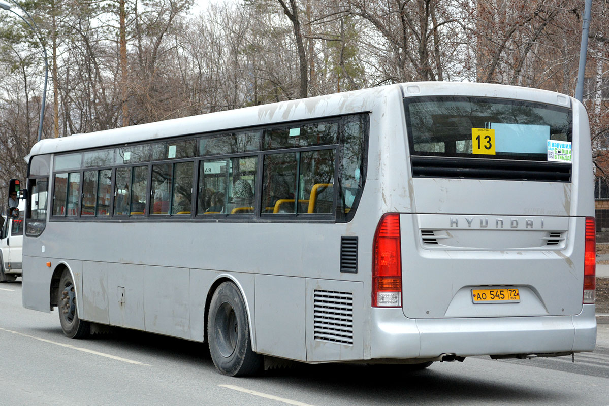 Тюменская область, Hyundai New Super AeroCity 1F/L № АО 545 72