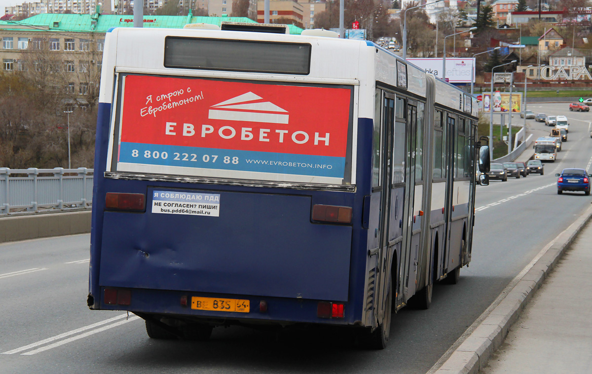 Саратовская область, Mercedes-Benz O405G № ВЕ 835 64