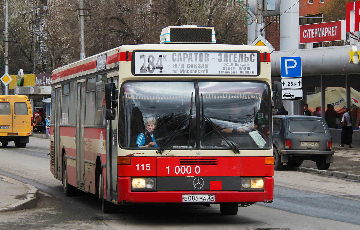 Саратовская область, Mercedes-Benz O405N № Е 085 РА 35