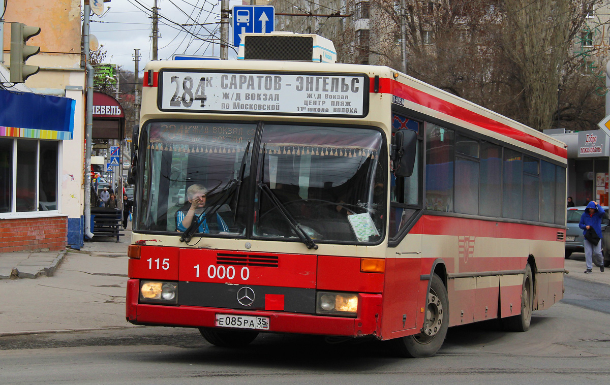 Саратовская область, Mercedes-Benz O405N № Е 085 РА 35