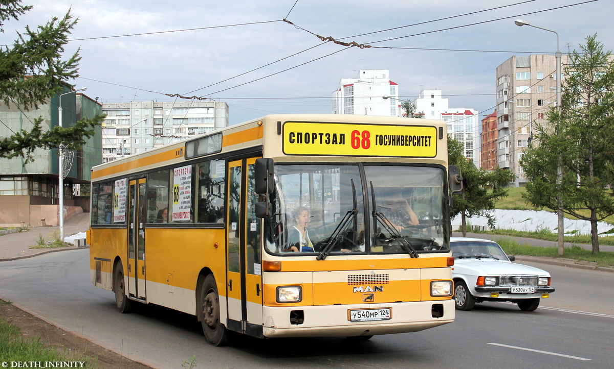 Красноярский край, MAN 791 SL202 № У 540 МР 124