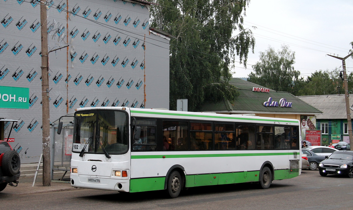 Krasnojarsko kraštas, LiAZ-5256.53 Nr. М 937 НА 124