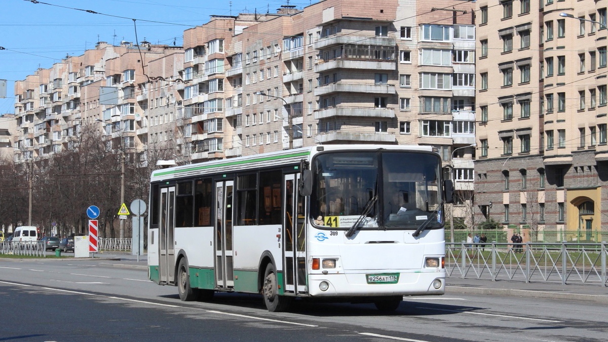 Санкт-Петербург, ЛиАЗ-5293.53 № 309