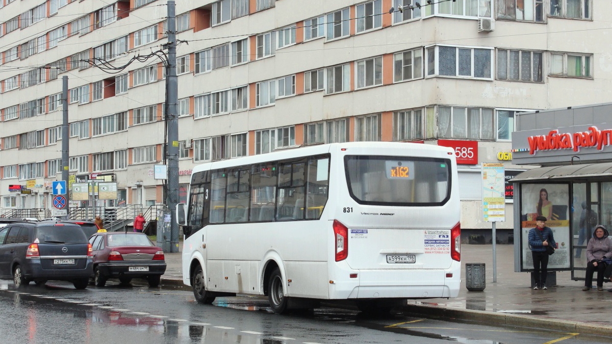 Санкт-Петербург, ПАЗ-320435-04 "Vector Next" № 831