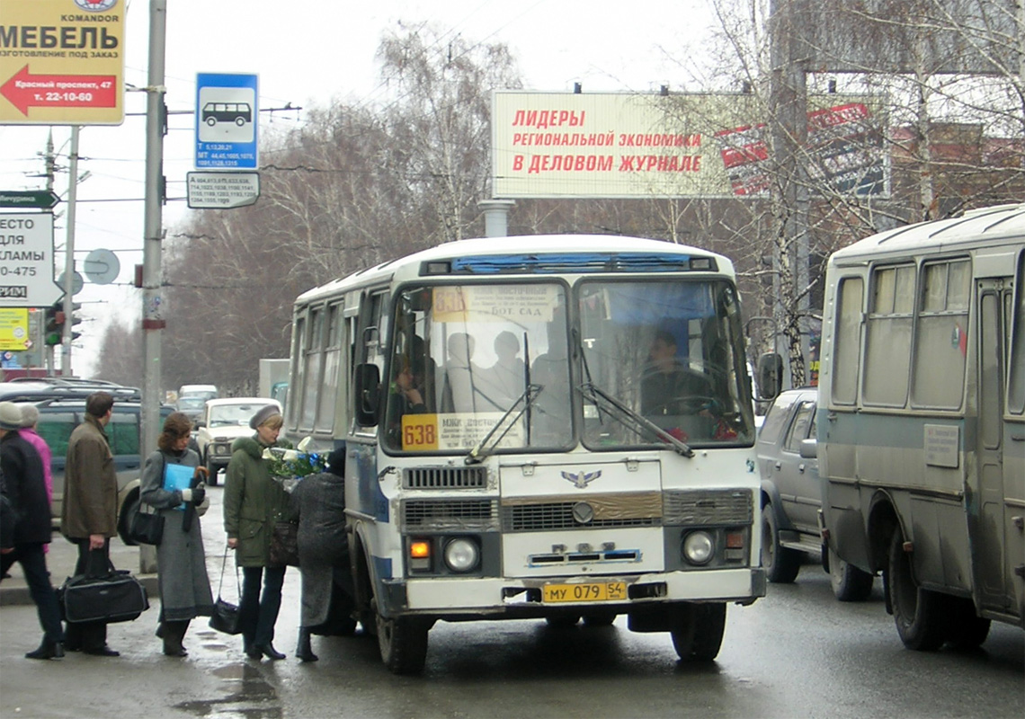 Новосибирская область, ПАЗ-3205-110 № 9255