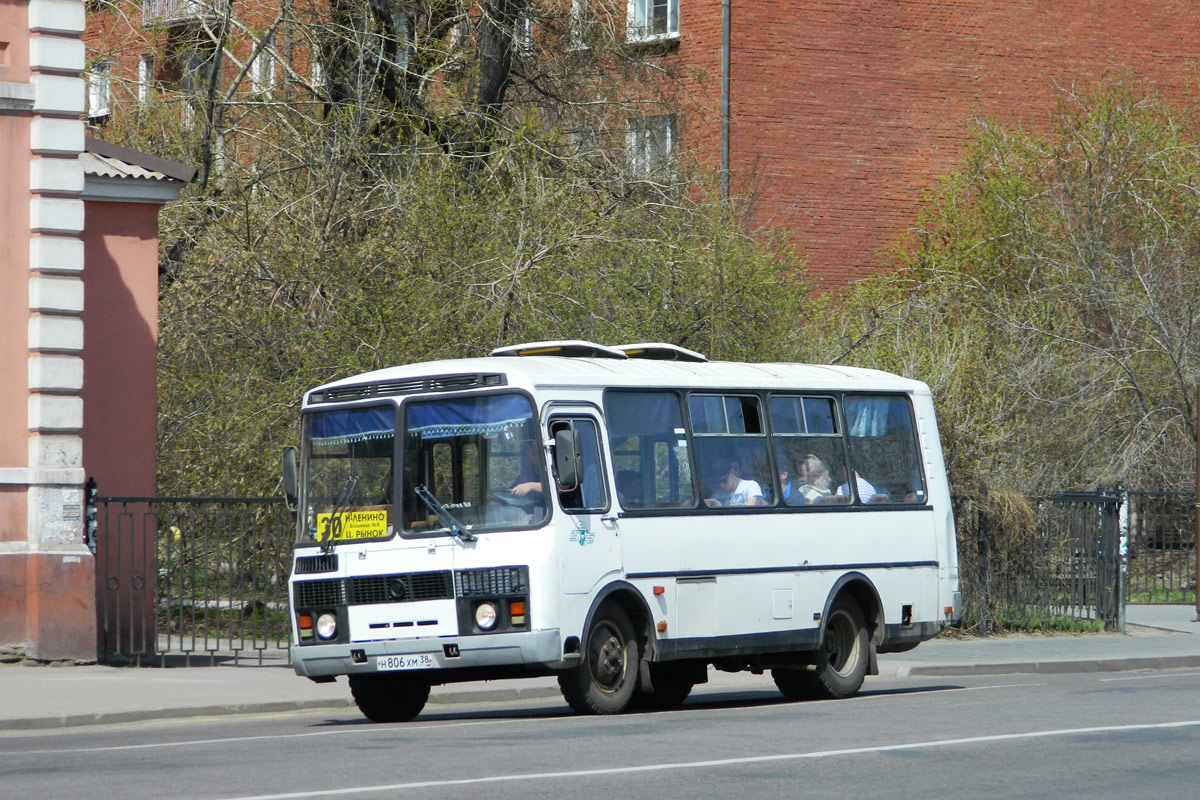 Иркутская область, ПАЗ-32054 № Н 806 ХМ 38