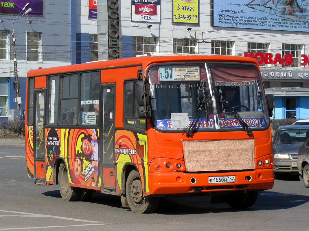 Нижегородская область, ПАЗ-320402-05 № К 166 ОМ 152