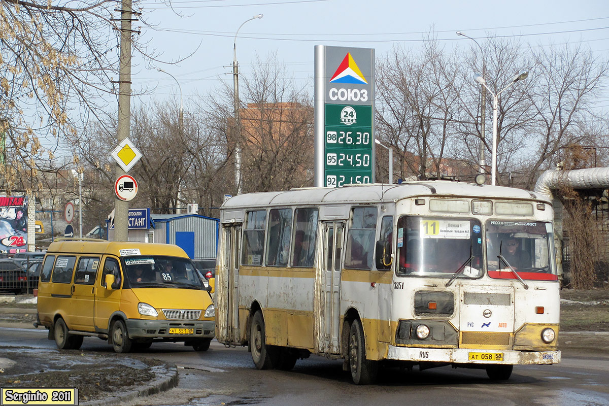 Пензенская область, ЛиАЗ-677МБ № 3351