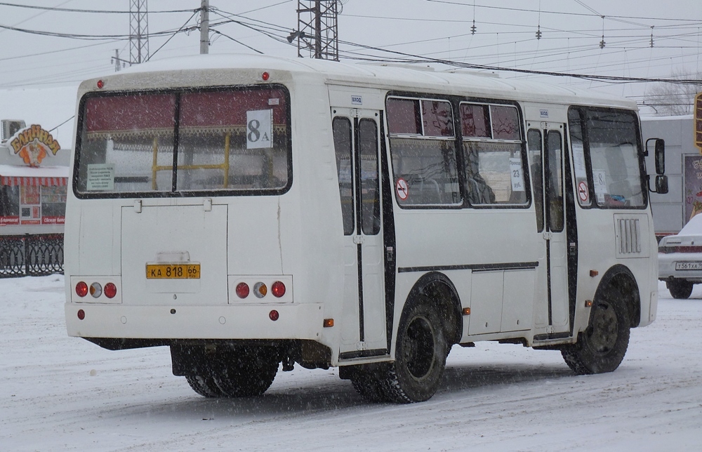 Свердловская область, ПАЗ-32054-110-07 № КА 818 66