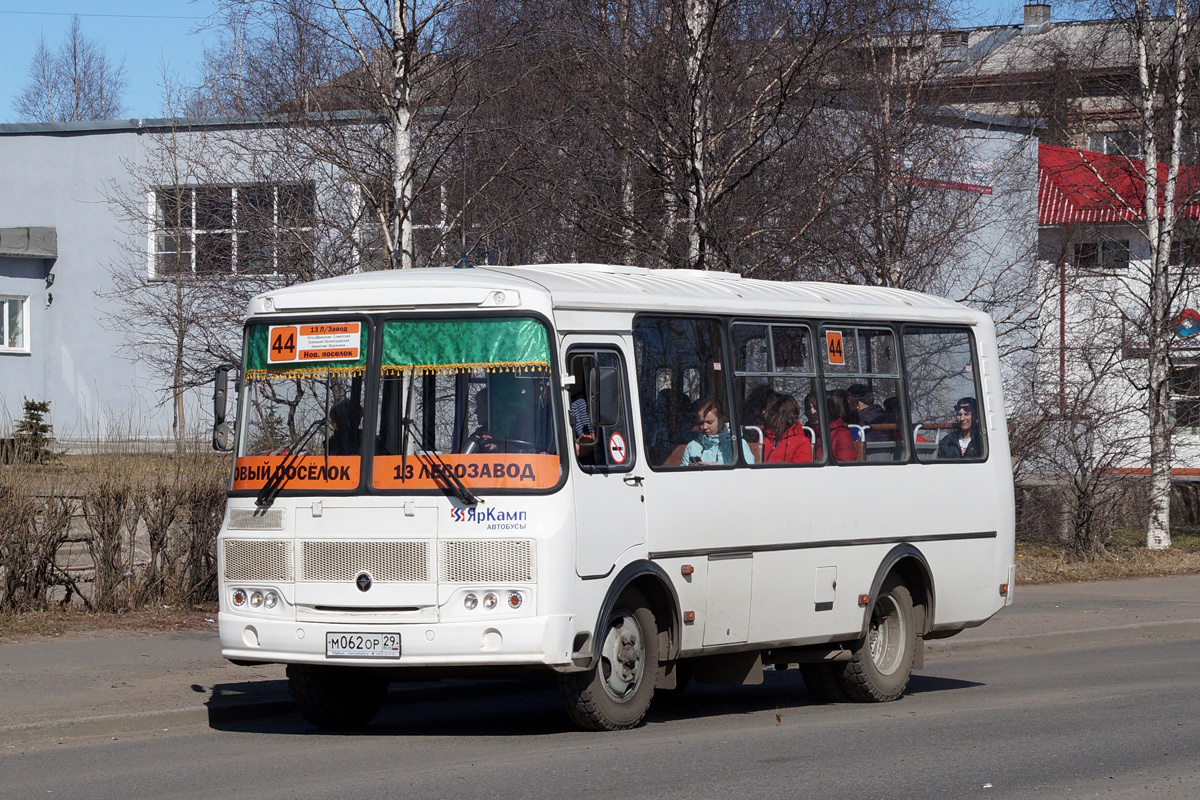 Архангельская область, ПАЗ-32054 № М 062 ОР 29