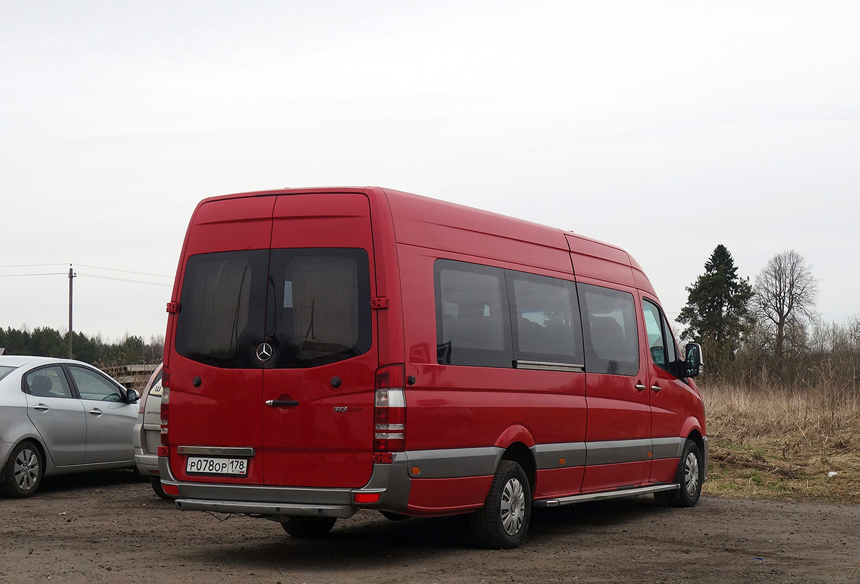 Санкт-Петербург, Mercedes-Benz Sprinter W906 313CDI № Р 078 ОР 178