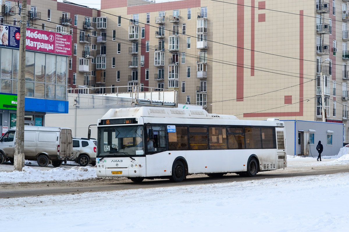 Волгоградская область, ЛиАЗ-5292.67 (CNG) № 4070