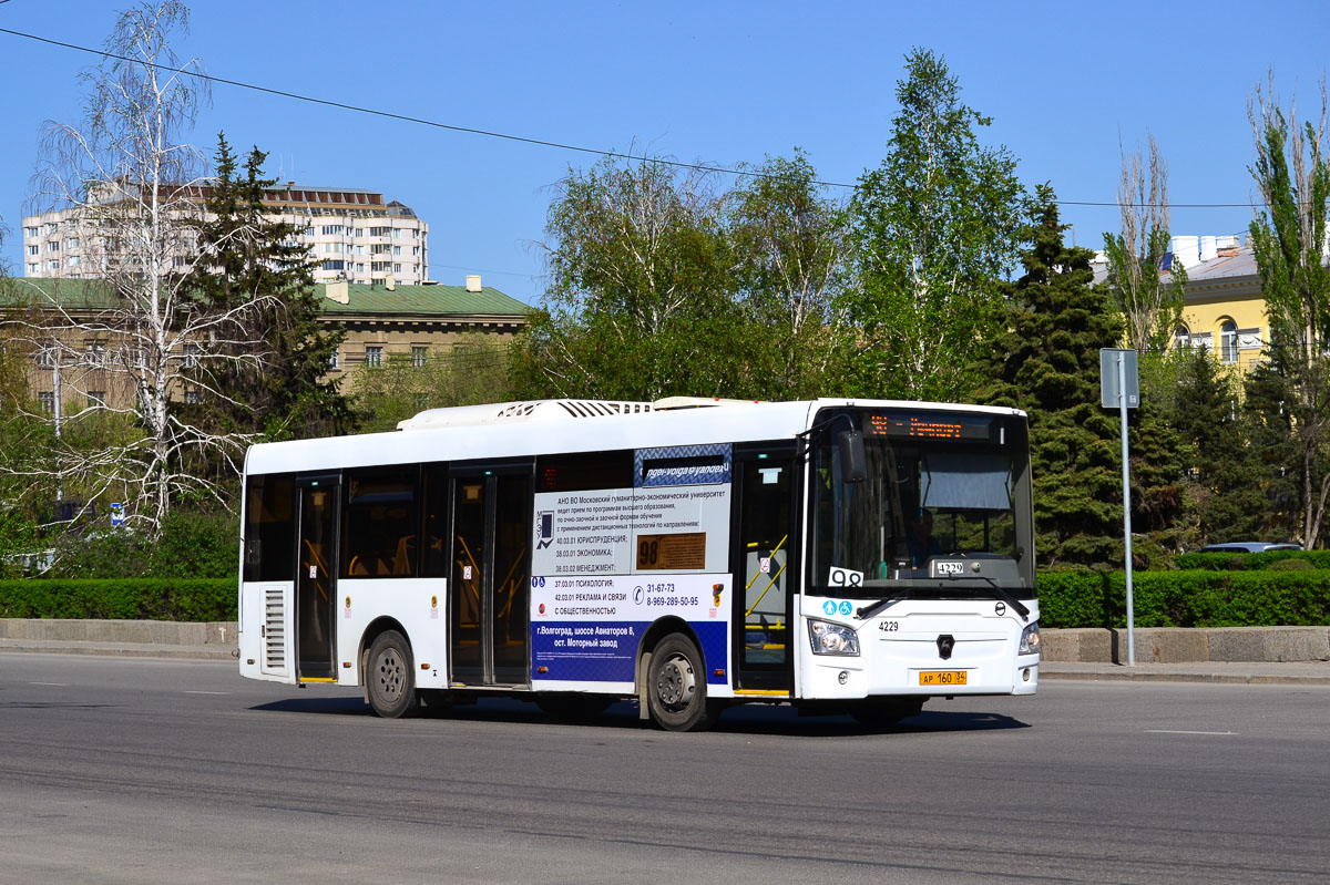 Волгоградская область, ЛиАЗ-4292.60 (1-2-1) № 4229