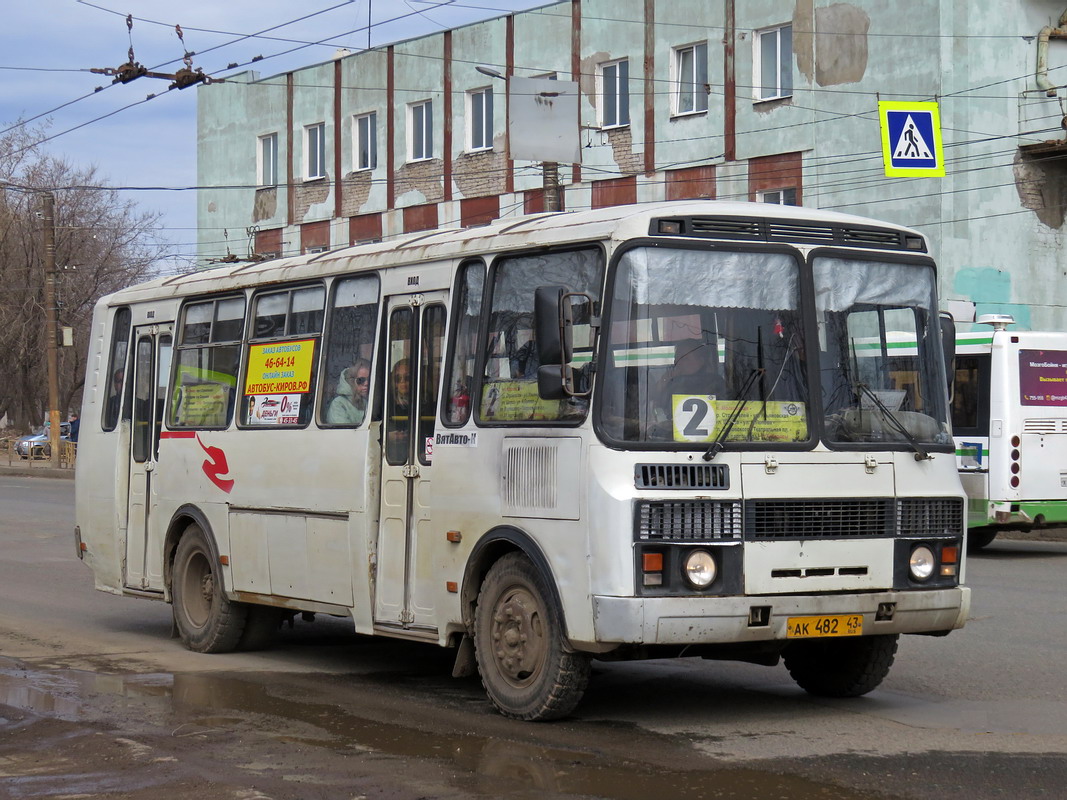 Кировская область, ПАЗ-4234 № АК 482 43