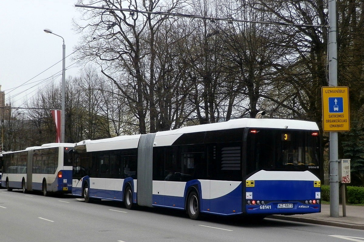 Латвия, Solaris Urbino IV 18 № 68141
