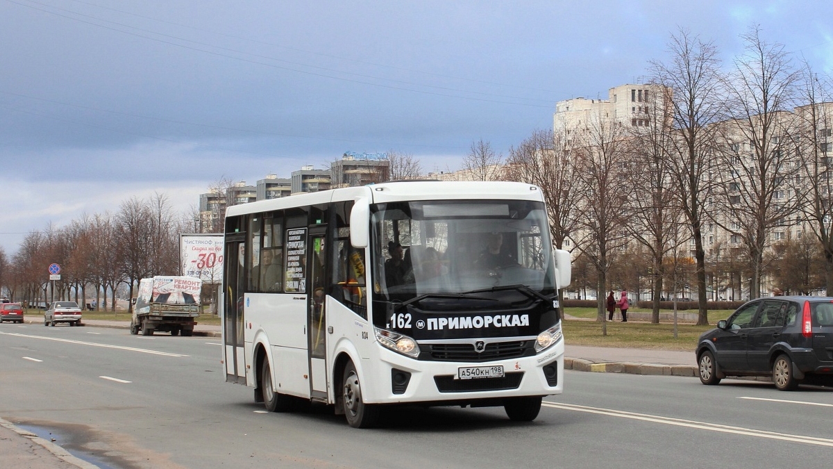 Санкт-Петербург, ПАЗ-320435-04 "Vector Next" № 834