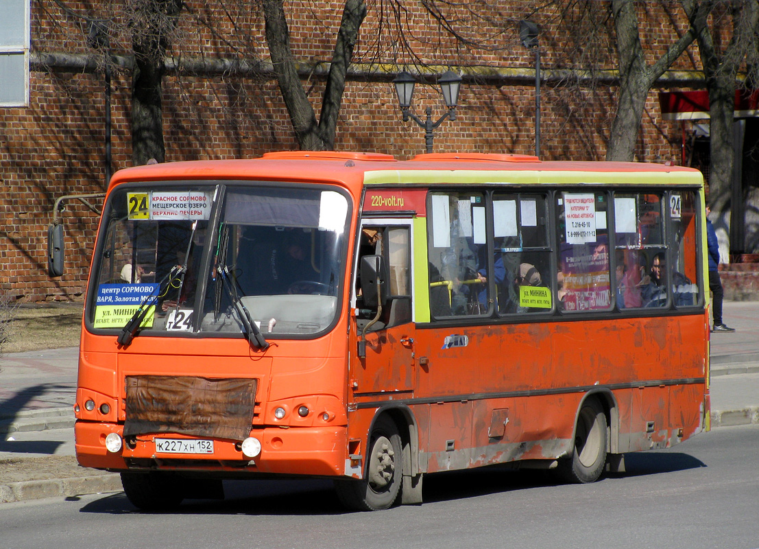 Nizhegorodskaya region, PAZ-320402-05 № К 227 ХН 152