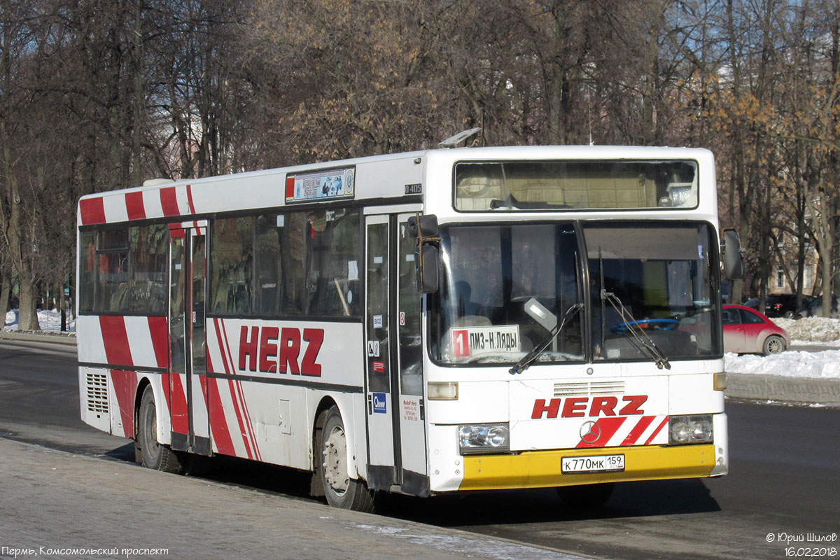 Пермский край, Mercedes-Benz O405 № К 770 МК 159