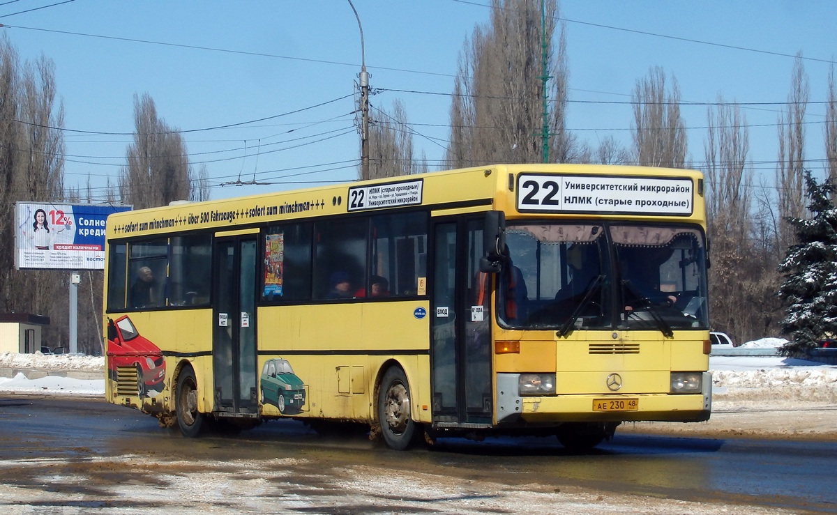 Липецкая область, Mercedes-Benz O405 № АЕ 230 48