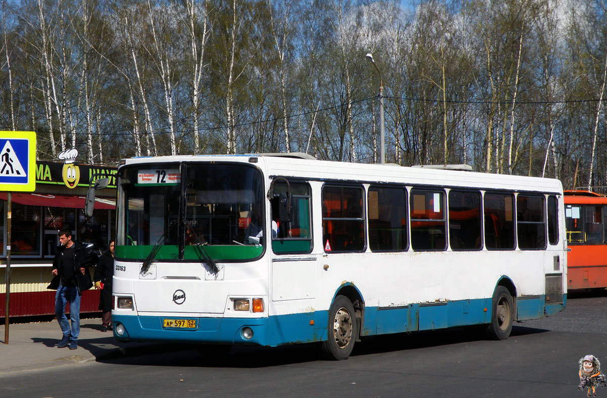 Нижегородская область, ЛиАЗ-5256.26 № 33163