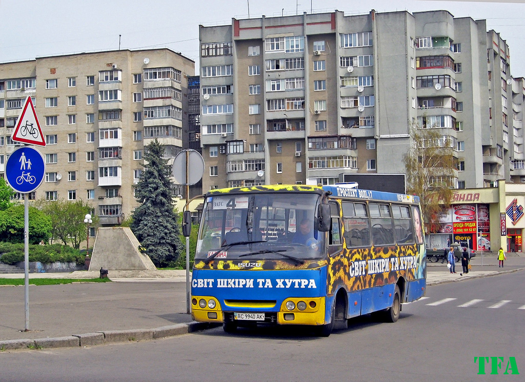 Волынская область, Богдан А09202 № AC 9940 AK