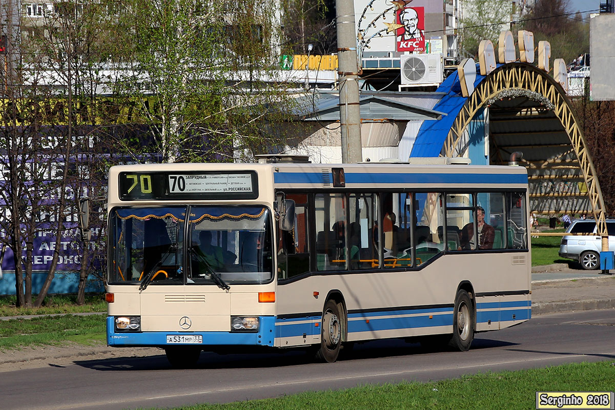 Пензенская область, Mercedes-Benz O405N2 № А 531 МР 33