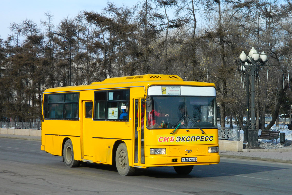 Иркутская область, Daewoo BS090 Royal Midi (Busan) № Х 863 ХВ 38