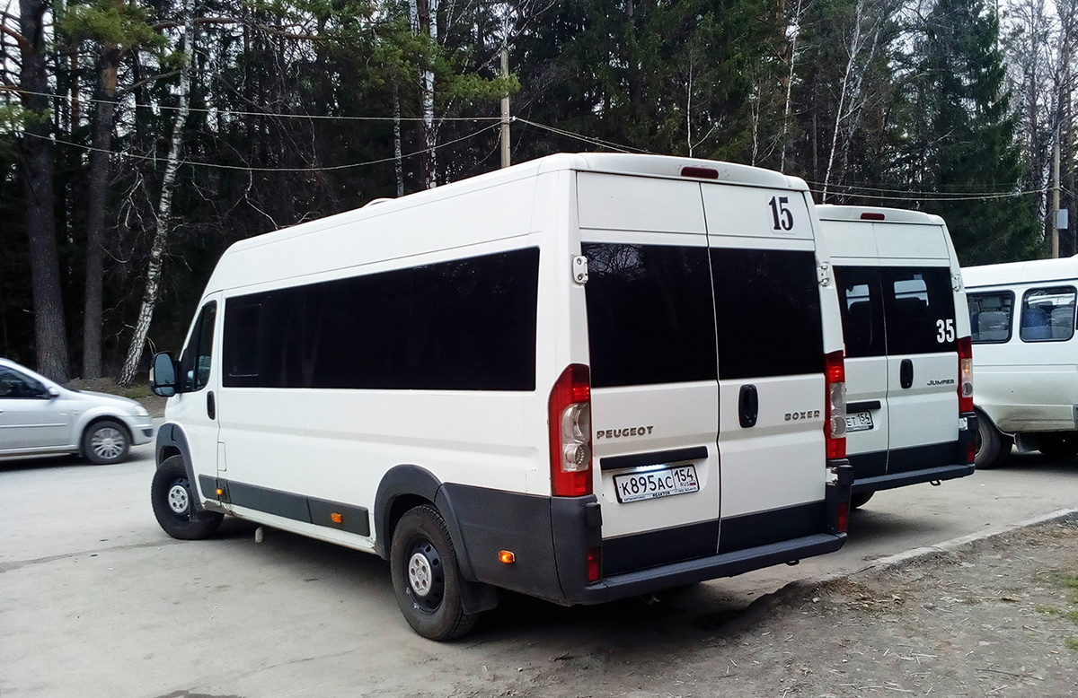 Новосибирская область, Нижегородец-2227SK (Peugeot Boxer) № К 895 АС 154