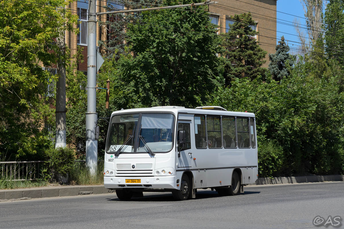 Волгоградская область, ПАЗ-320302-11 № 9837