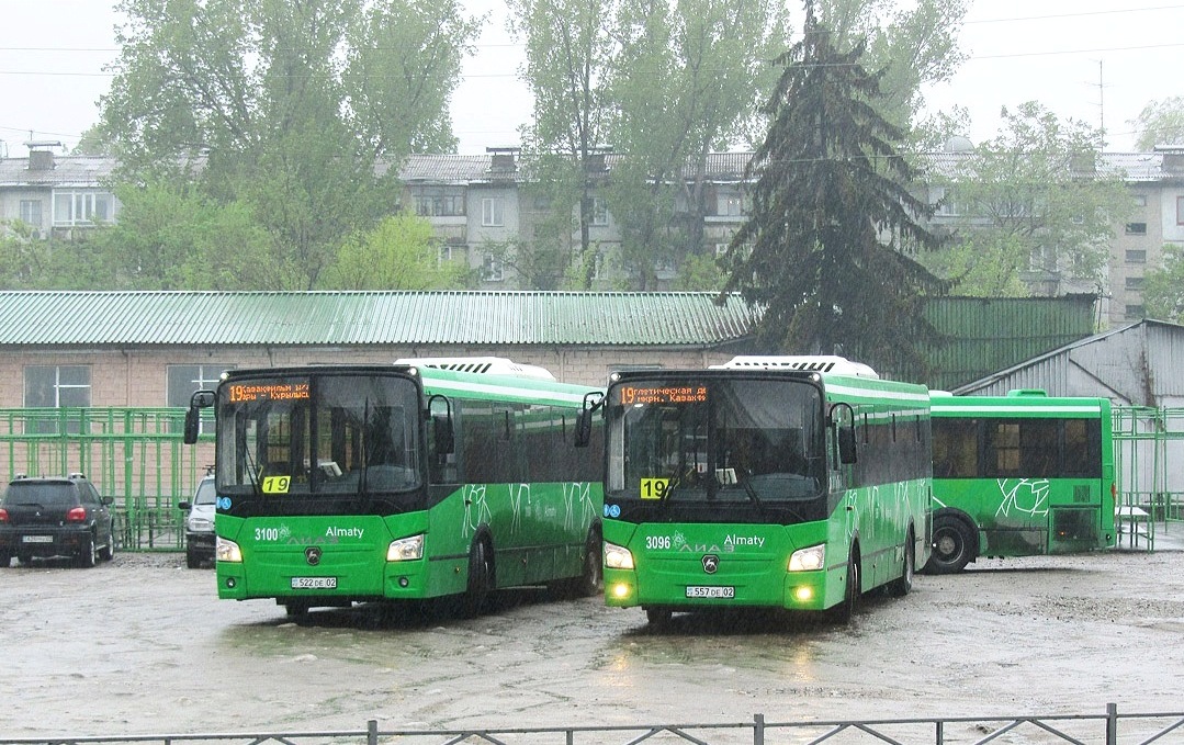 Almaty, LiAZ-5293.60 sz.: 3096; Almaty — Final bus stops