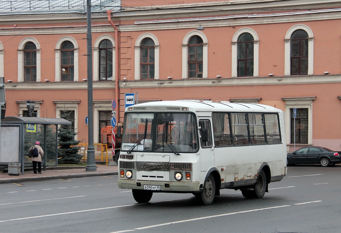 Санкт-Петербург, ПАЗ-32053 № 229