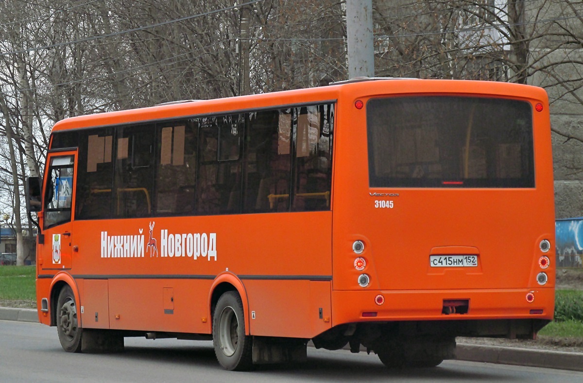 Нижегородская область, ПАЗ-320414-04 "Вектор" № 31045