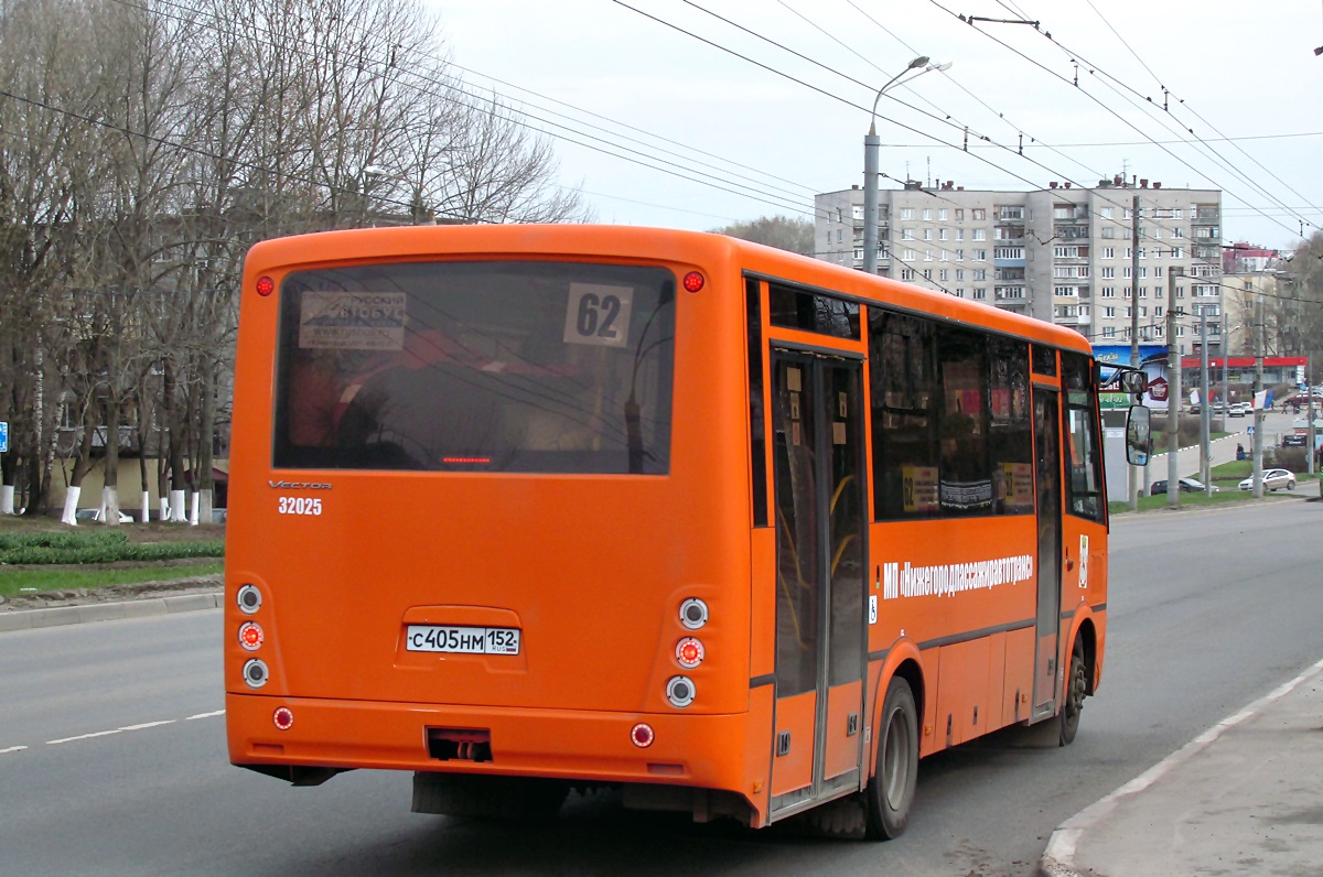 Нижегородская область, ПАЗ-320414-04 "Вектор" № 32025