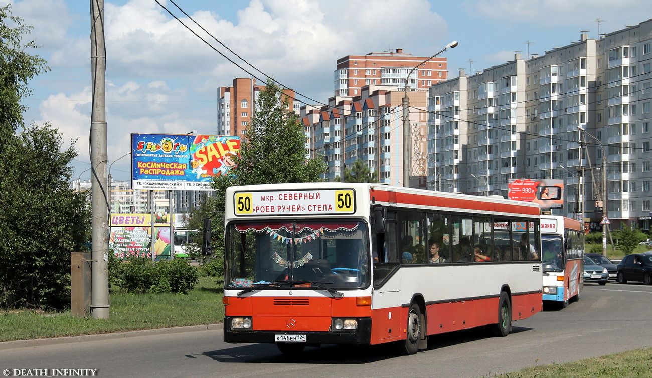 Красноярский край, Mercedes-Benz O405N № К 146 ЕН 124