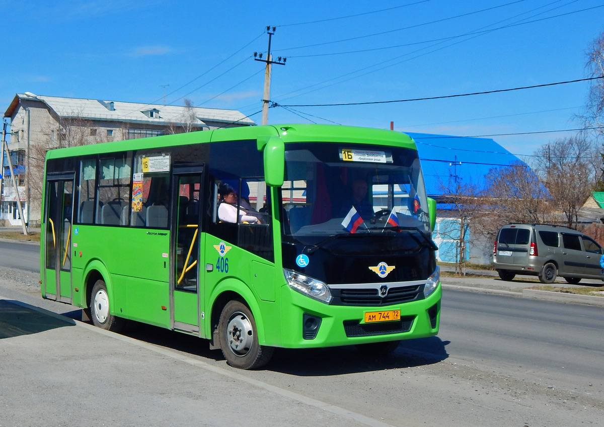 Тюменская область, ПАЗ-320435-04 "Vector Next" № 406