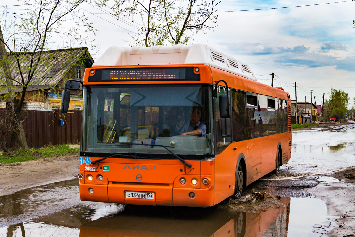Нижегородская область, ЛиАЗ-5292.67 (CNG) № 20522