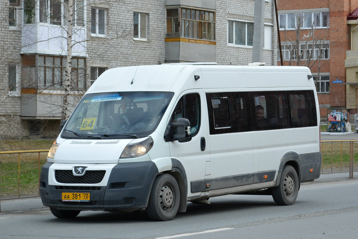 Тюменская область, Нижегородец-2227SK (Peugeot Boxer) № АА 381 72