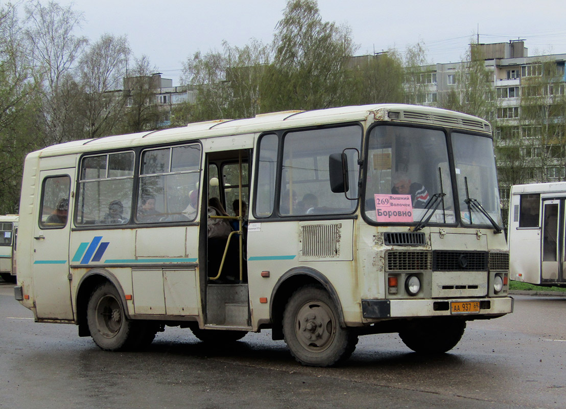 Тверская область, ПАЗ-32053 № АА 937 69