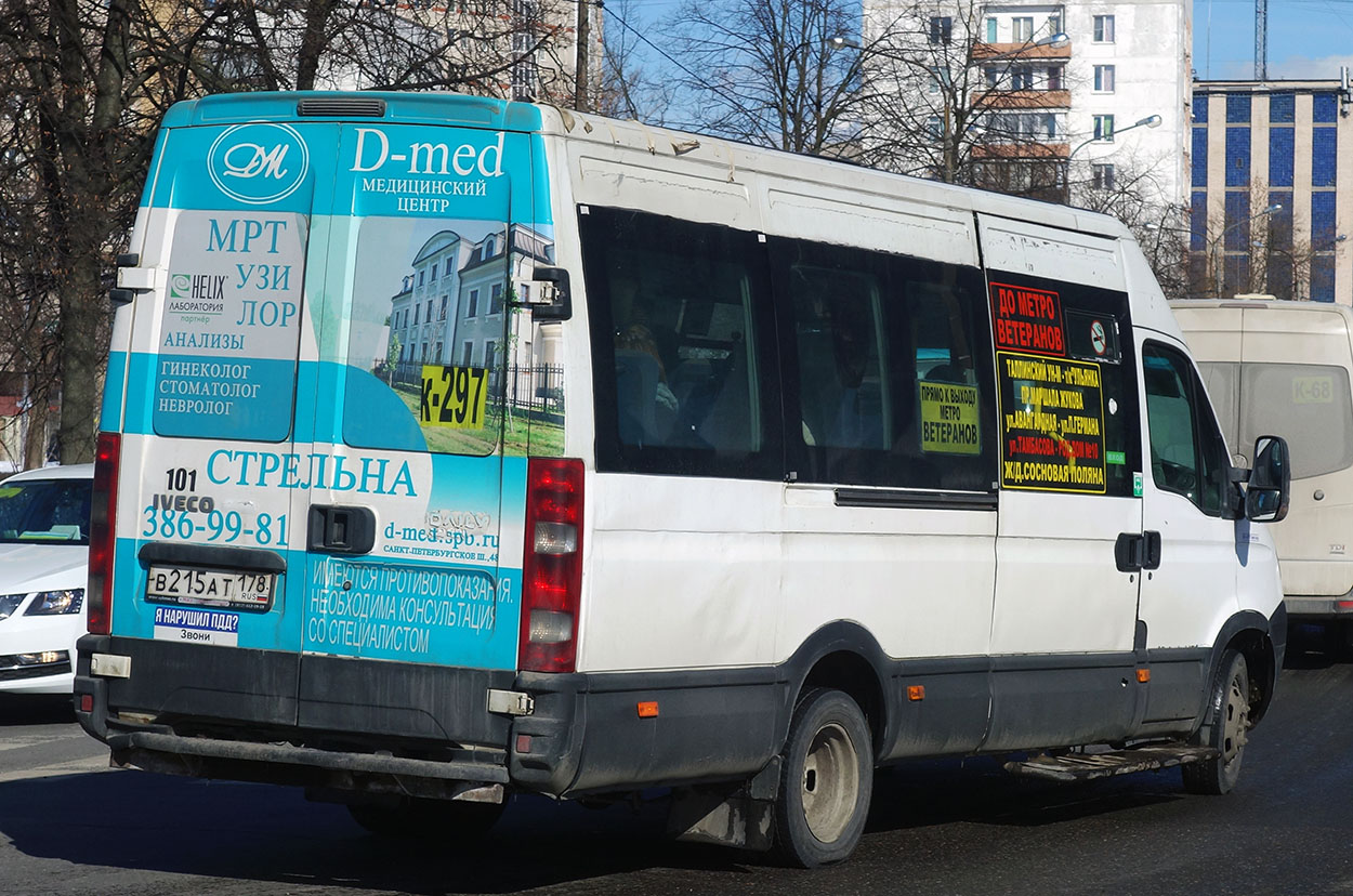 Санкт-Петербург, Нижегородец-2227UT (IVECO Daily) № 101 — Фото — Автобусный  транспорт