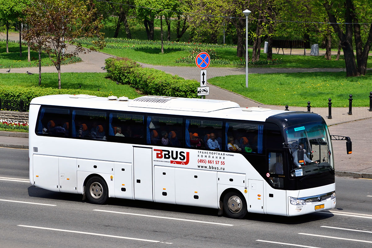Москва, Yutong ZK6122H9 № АХ 350 99