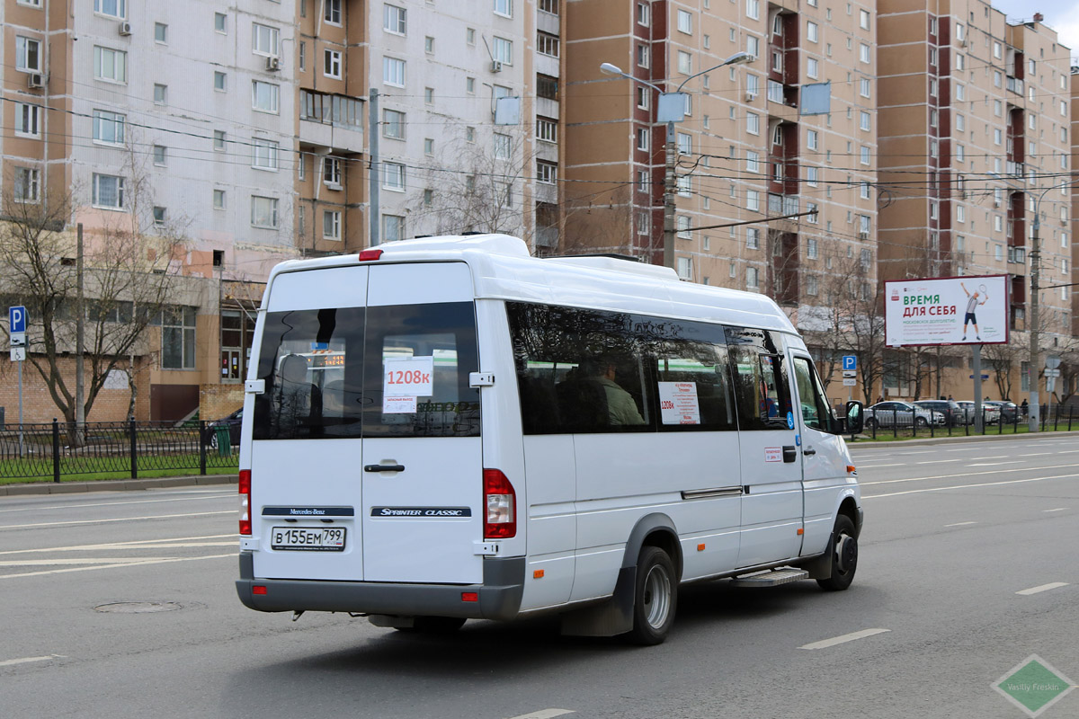 Московская область, Луидор-2232DP (MB Sprinter Classic) № В 155 ЕМ 799