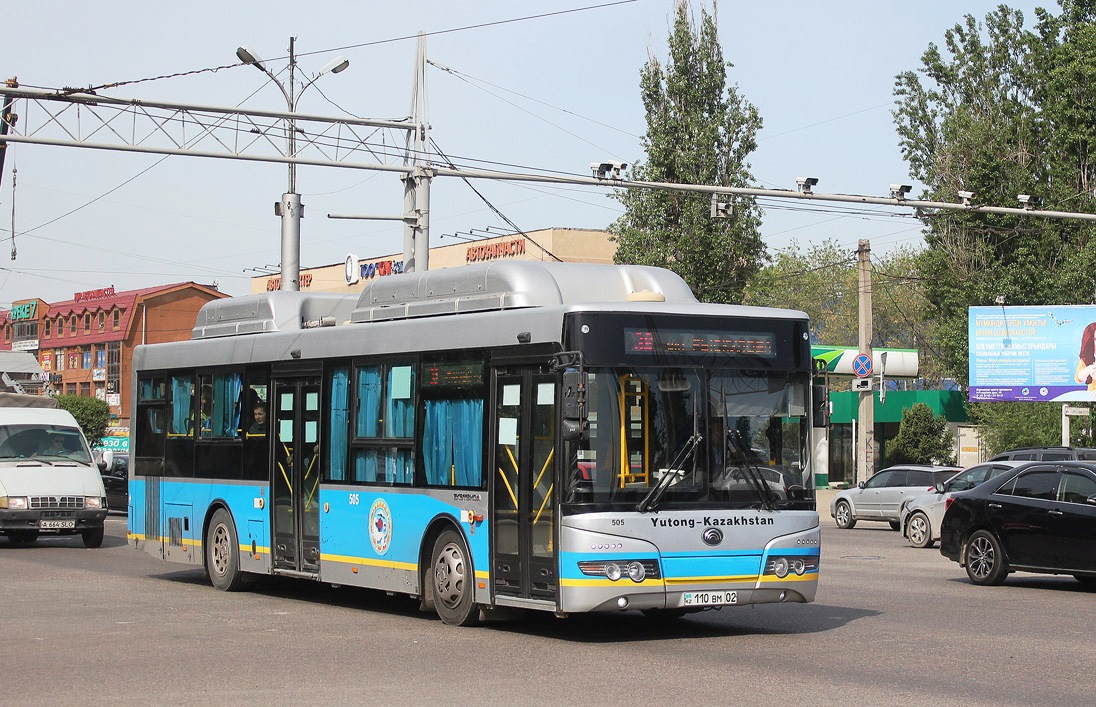 Алматы, Yutong ZK6118HGA № 505