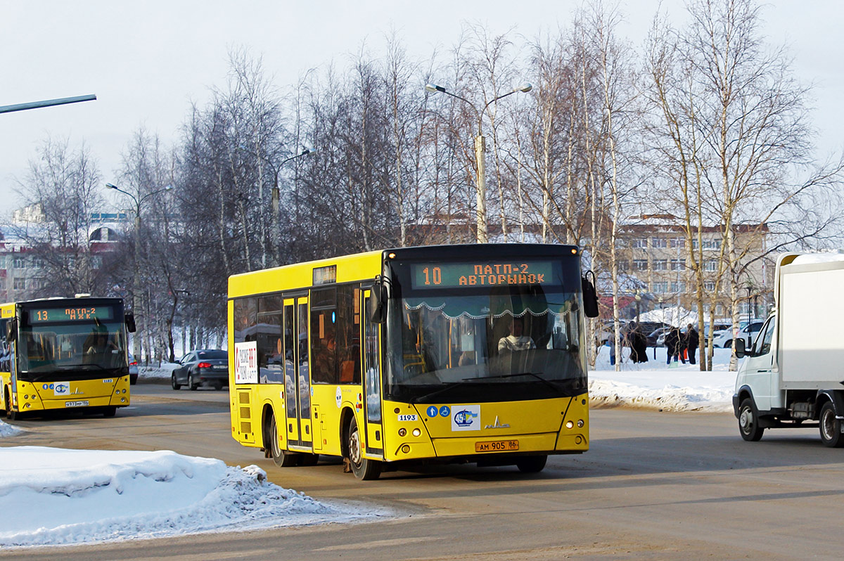 Ханты-Мансийский АО, МАЗ-206.085 № 1193