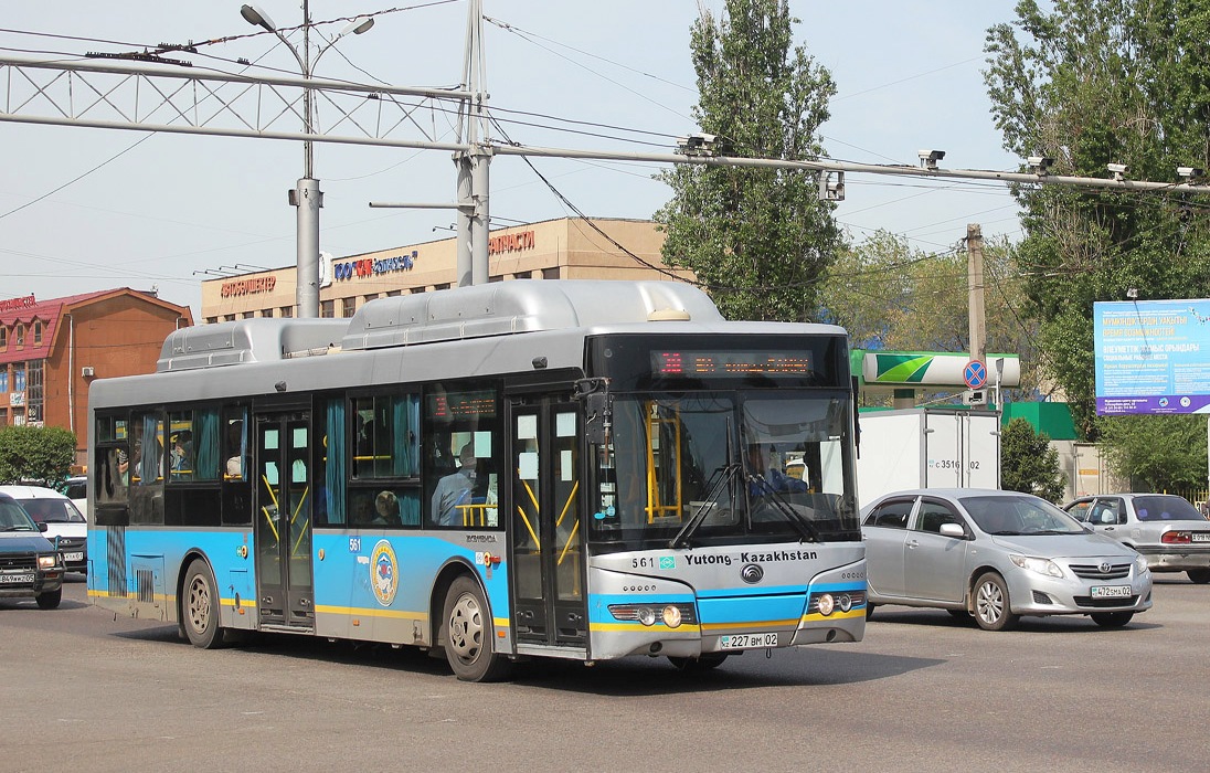 Алматы, Yutong ZK6118HGA № 561