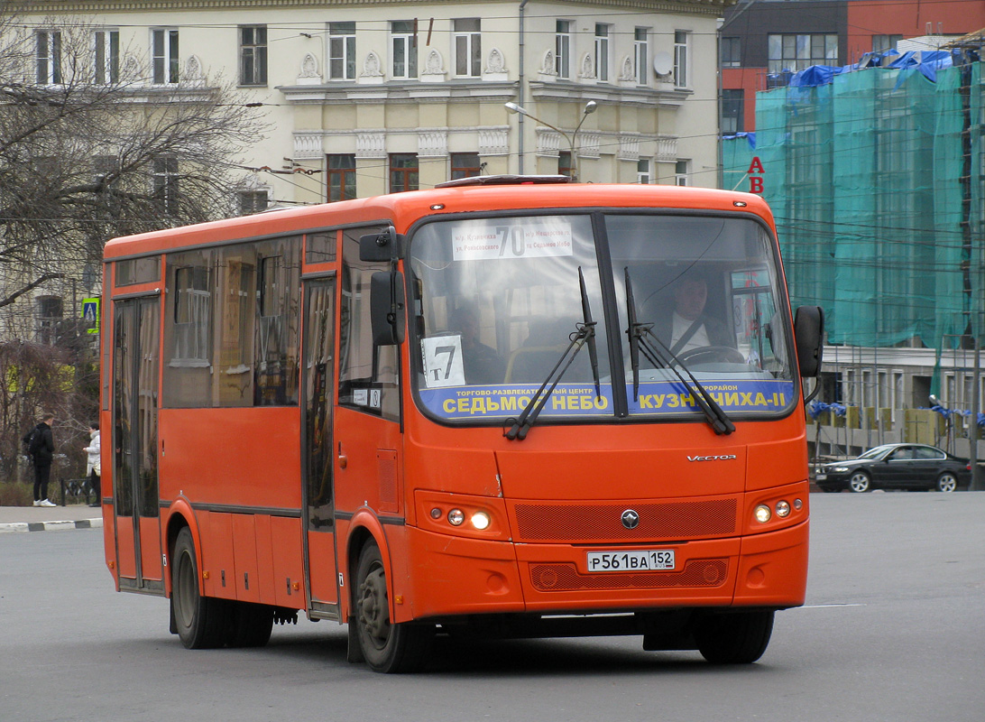 Nizhegorodskaya region, PAZ-320414-05 "Vektor" Nr. Р 561 ВА 152