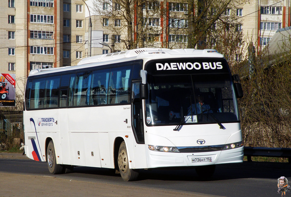 Нижегородская область, Daewoo BH120F Royal Cruiser № М 736 НТ 152