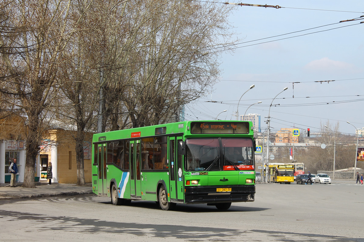 Novosibirsk region, MAZ-104.021 № МУ 287 54