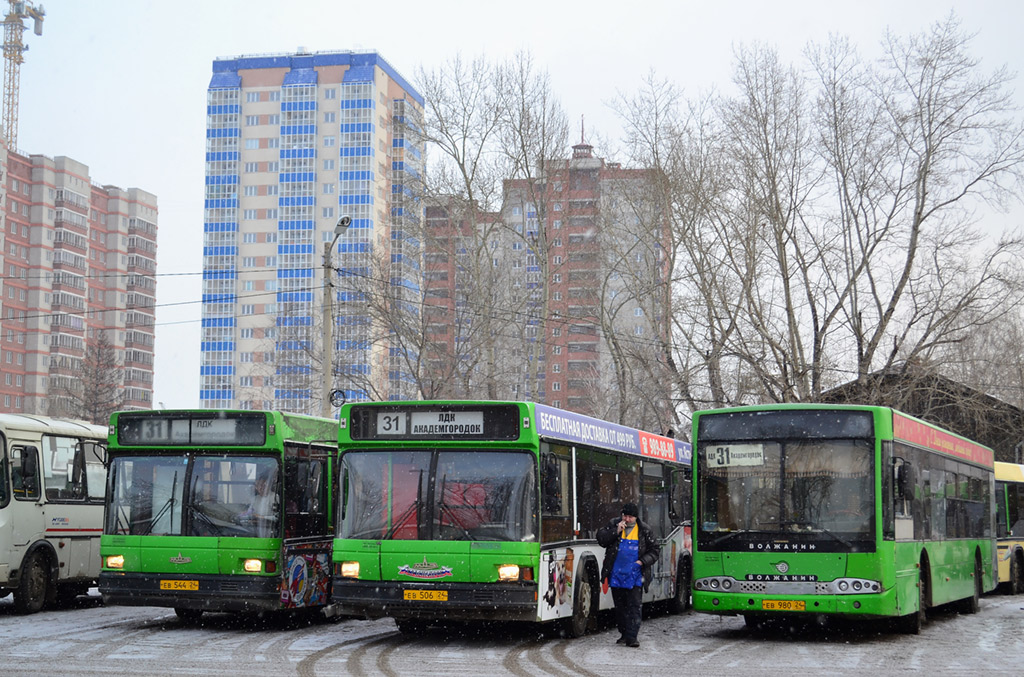 Красноярский край, Волжанин-5270-20-06 "СитиРитм-12" № ЕВ 980 24